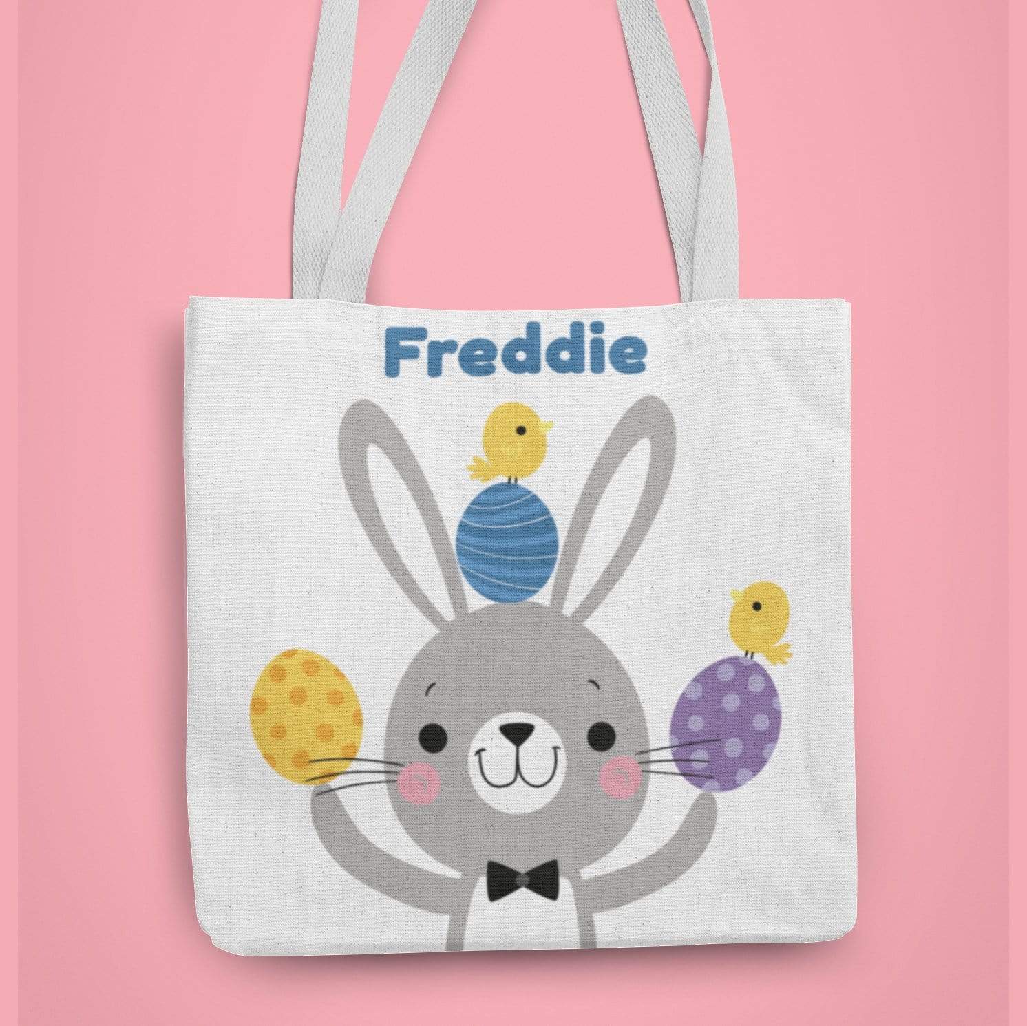 Bunny Personalised Tote Bag